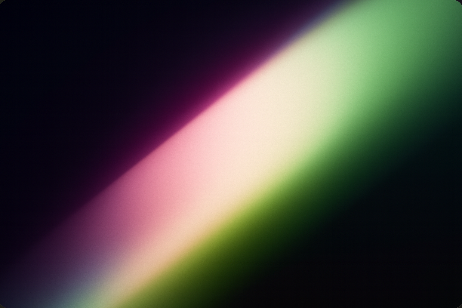 Warm layered hero gradient